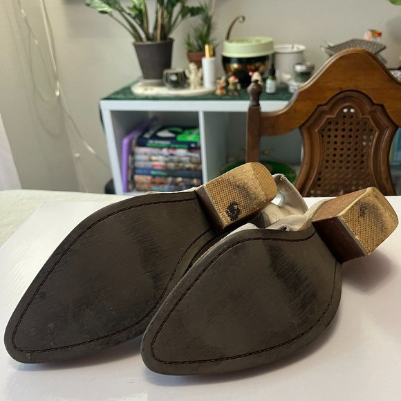 Jeffrey Campbell White Suede Tripoli Booties - Picture 5 of 5